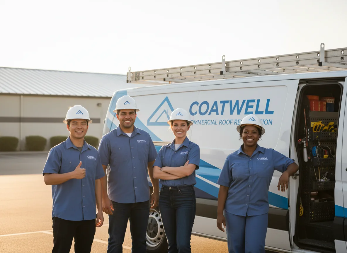 Commercial roof coating company in Franklin, ID